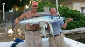 Pedro! That wahoo hides the fact that you forgot your shirt!