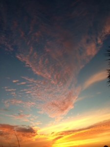 Sunset Off Seven Mile Bridge